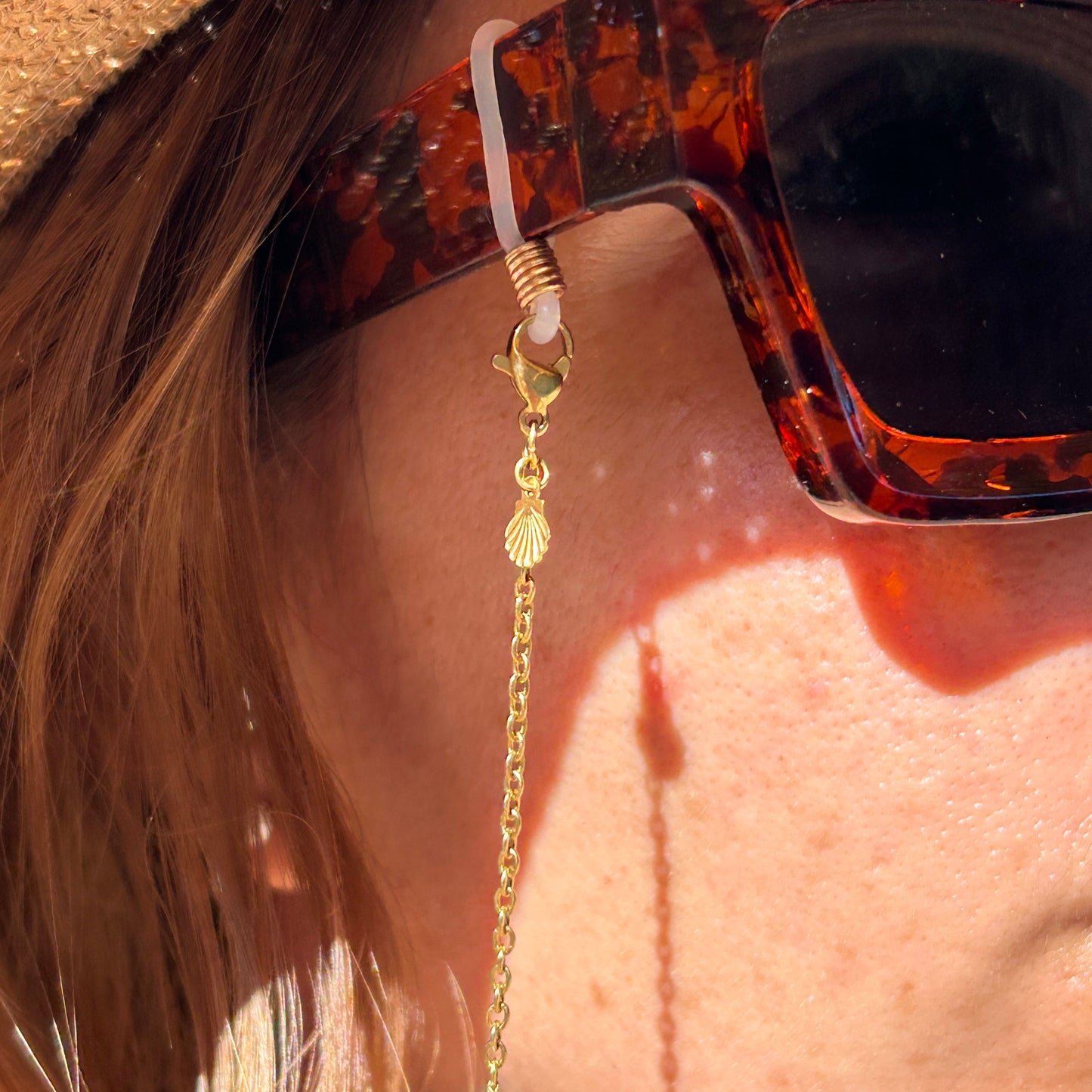 Osealina Sunglass- & Bellychain - Gold