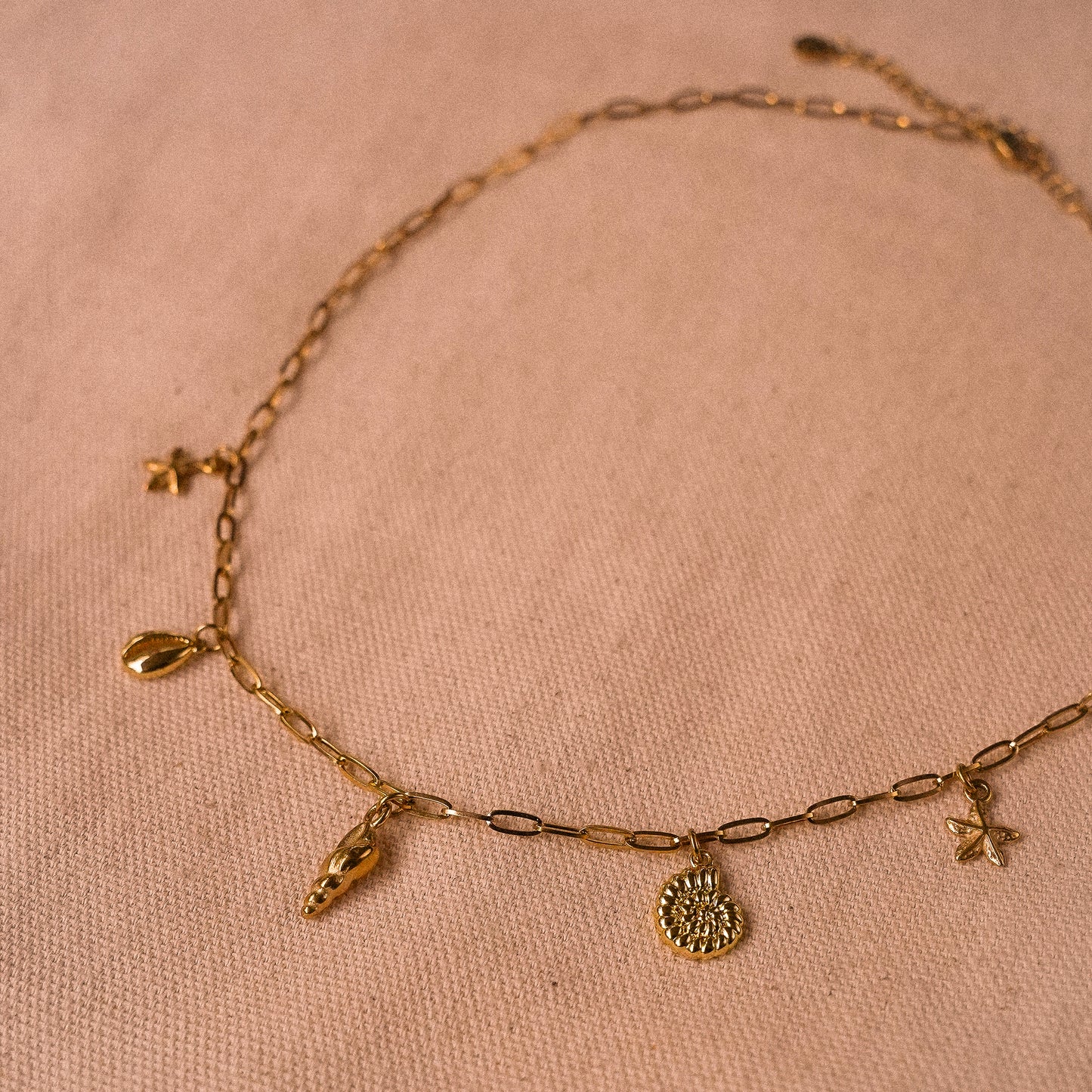 Beach Charm Necklace Osealina