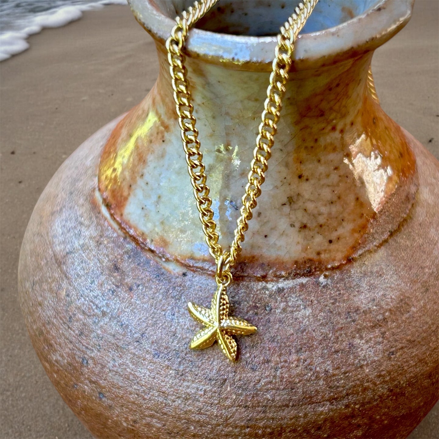 Golden Hour Starfish Necklace