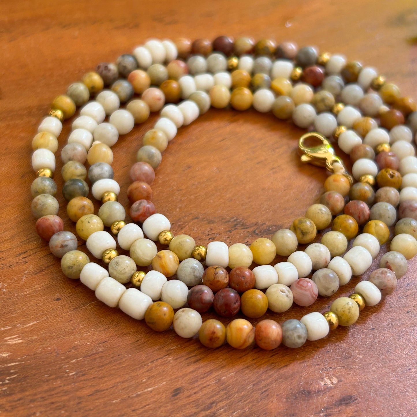 Osealina Sunglass- & Bellychain - Crazy Lace Agate