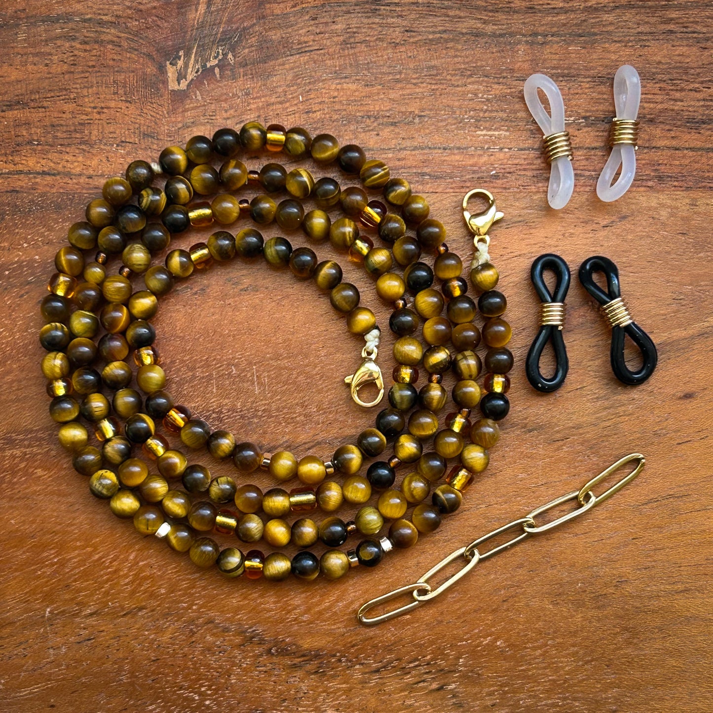 Osealina Sunglass- & Bellychain - Tigerseye