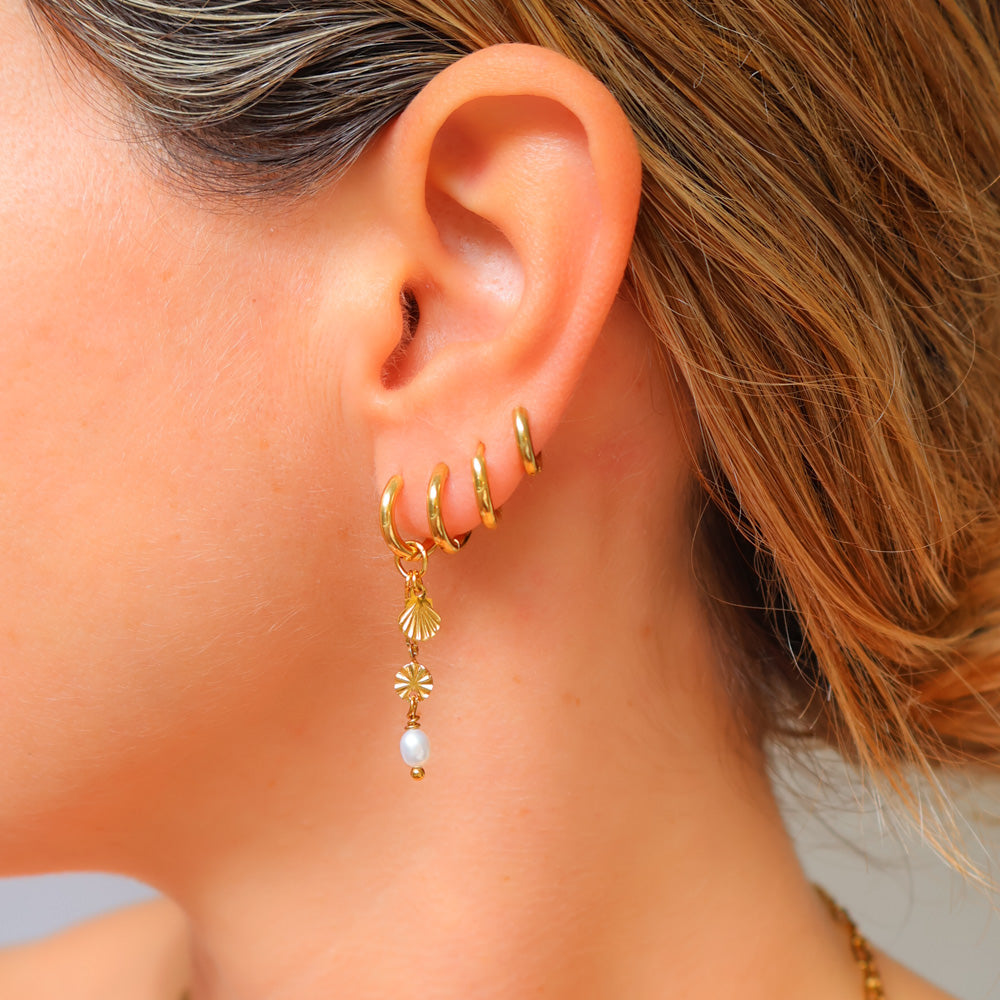 Dangly mini Shell Earrings