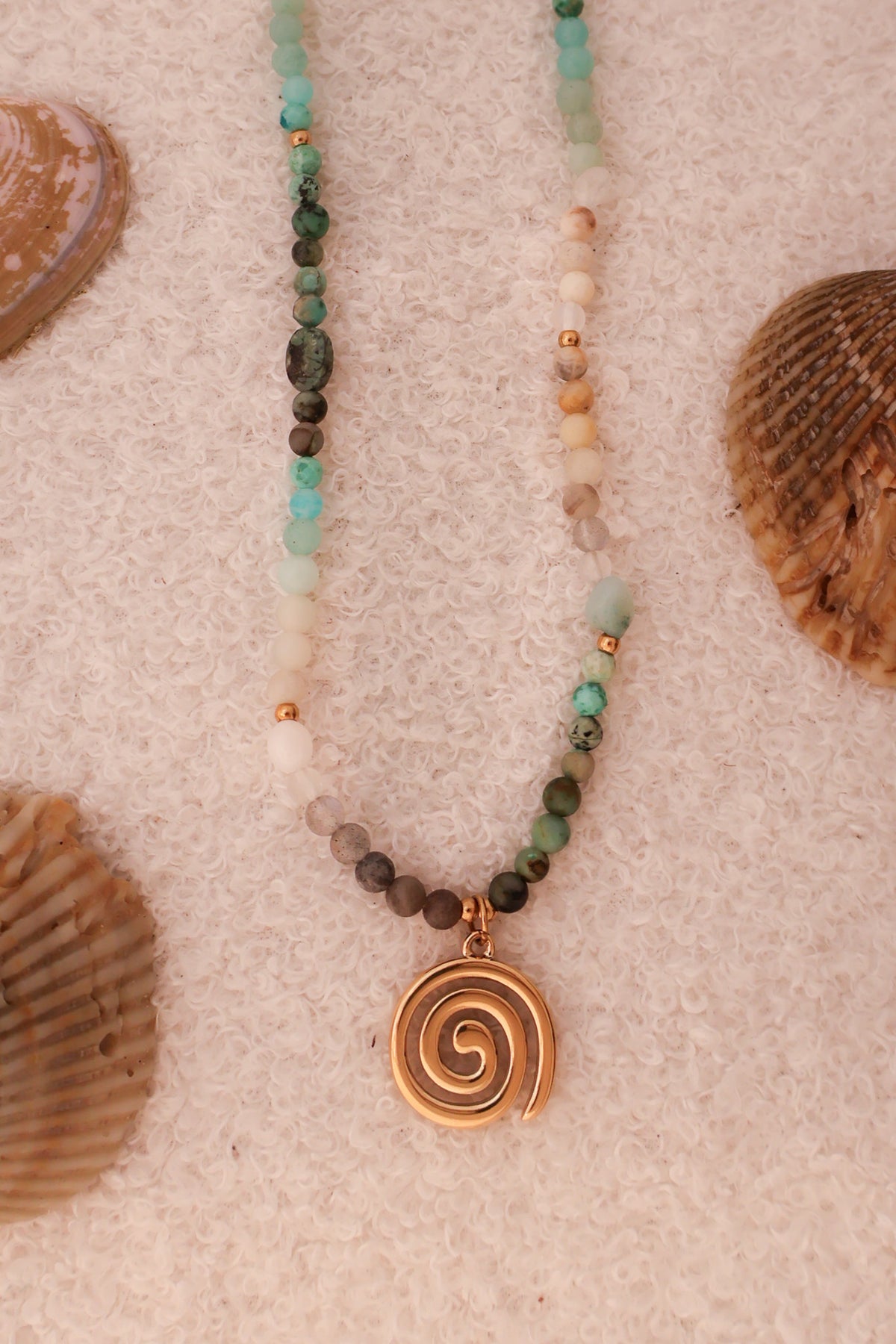 Spiral Necklace - Cenote