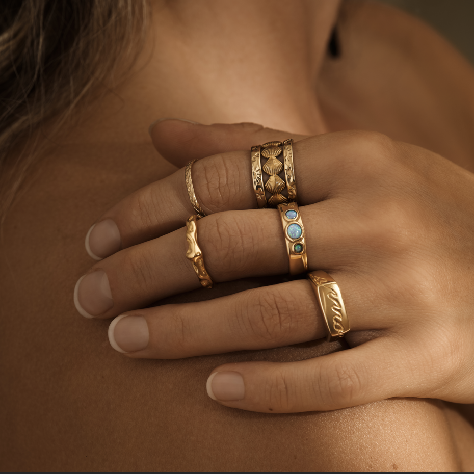 Osealina Jewellery Ocean Story Ring