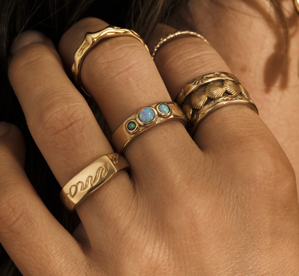 Opal Ring - self confidence booster