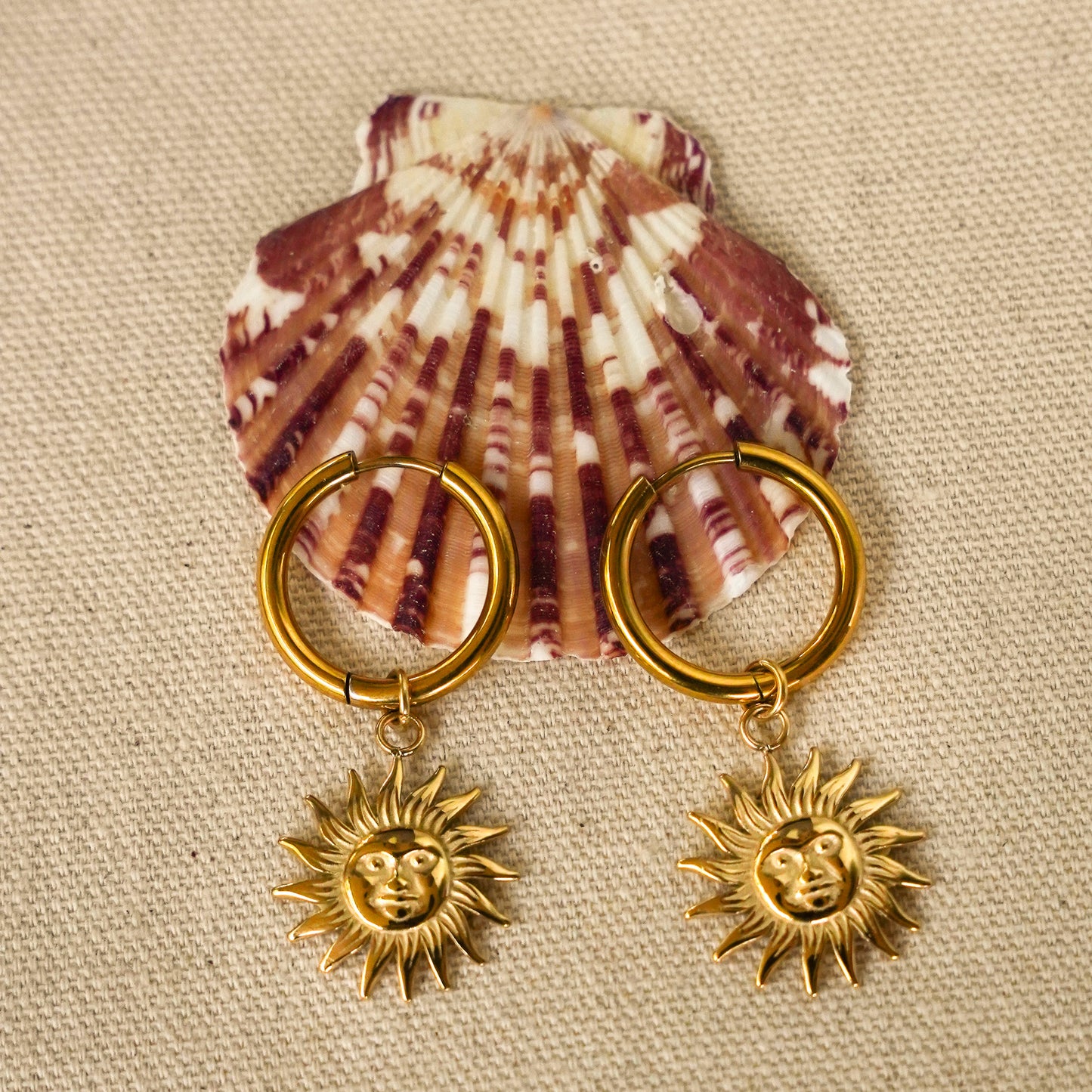 Soleil Hoops Osealina Jewellery