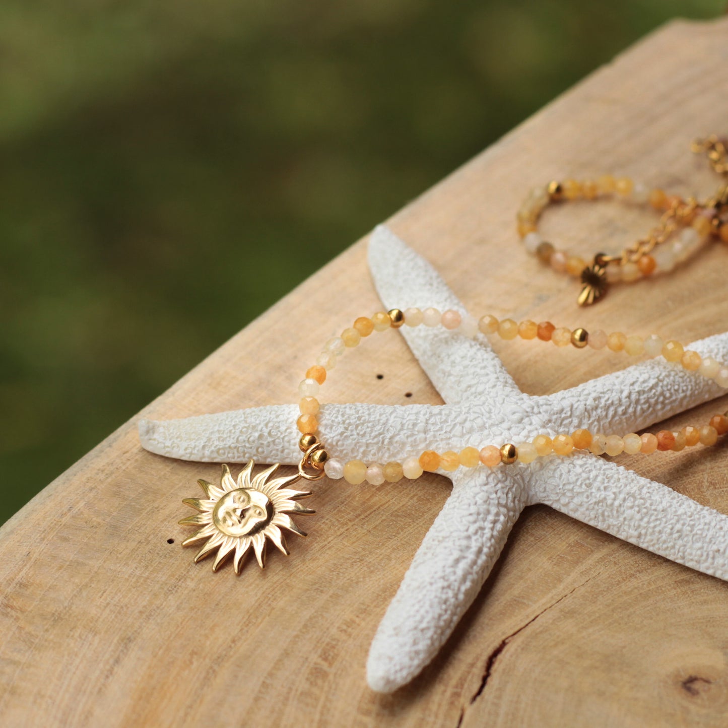 Sun_Necklace Choker_Osealina_Jewellery