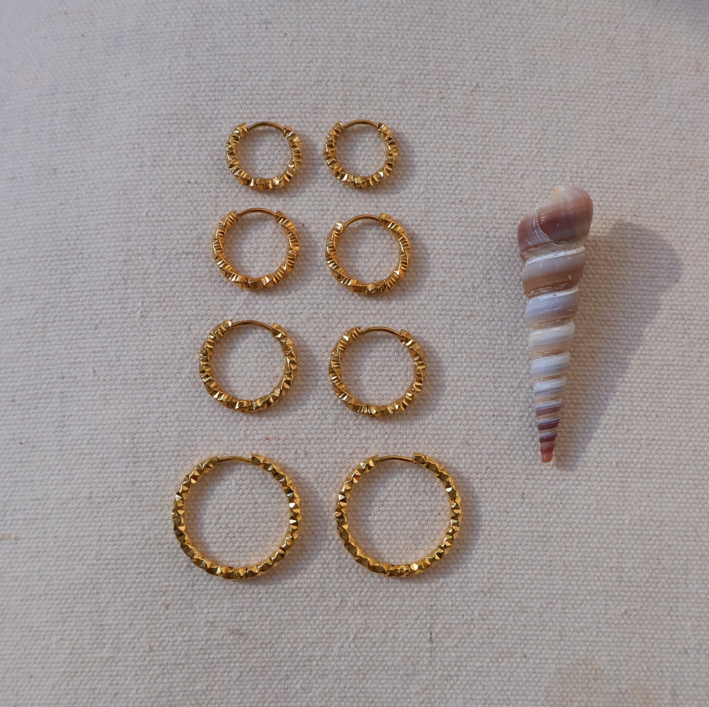 Earrings Twisted - all sizes