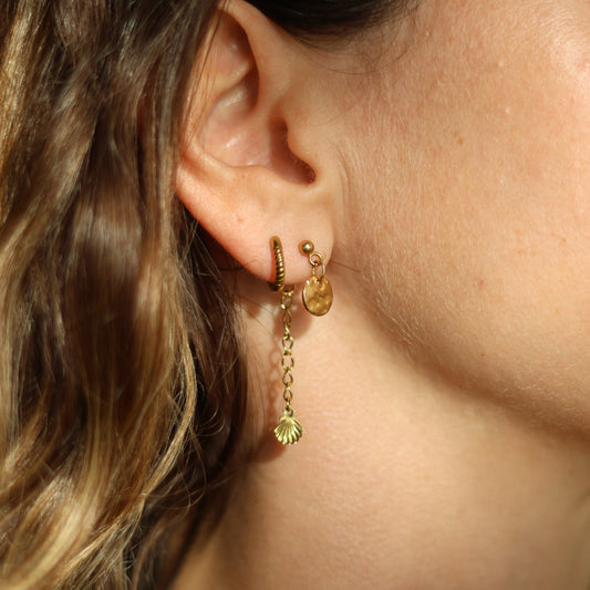 Stud Earrings - Completed Circle