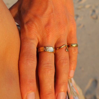 "The Moon" Ring