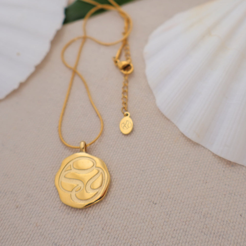 Back of the pass necklace
