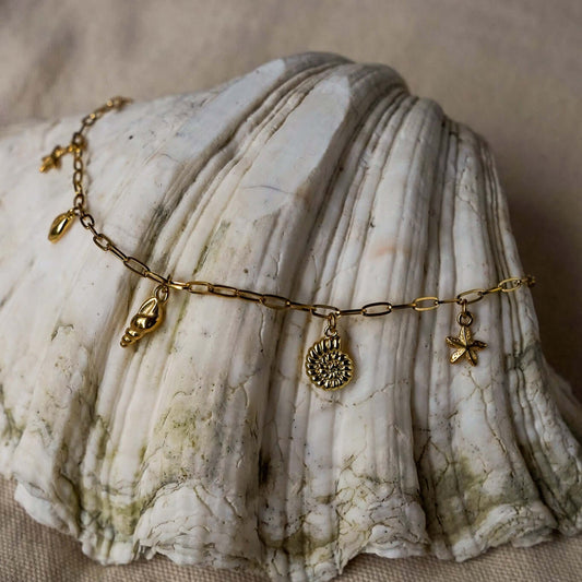 Beach Charm Necklace Osealina Jewellery