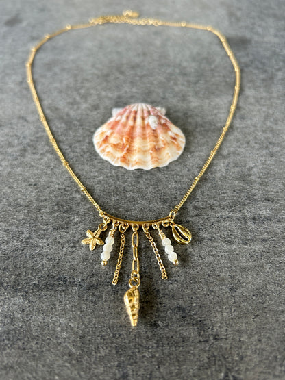 Cascade Gold Necklace Osealina