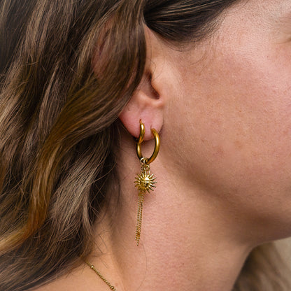 Earring Set of 2 - Mix & Match - Dangly Sun Osealina