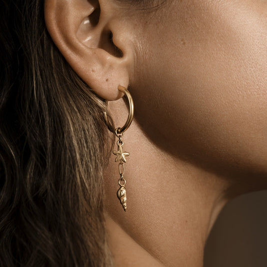 Osealina Jewellery Dangly Earrings Day and Night
