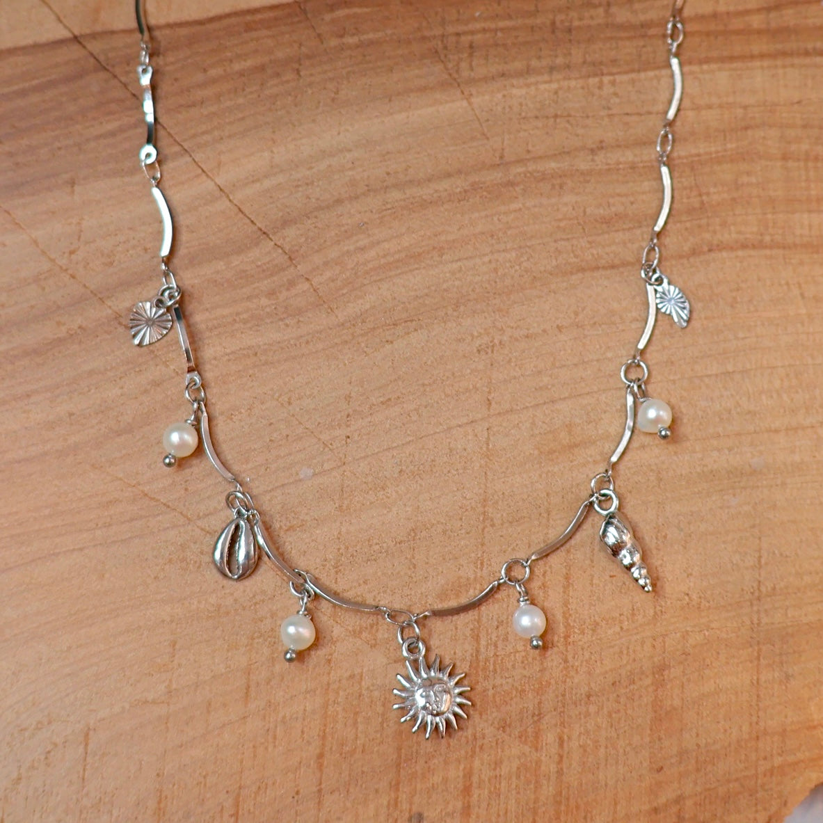 Multicharm Choker - Silver