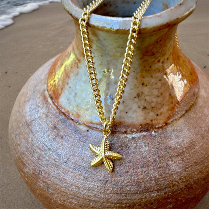 Golden Hour Starfish Necklace