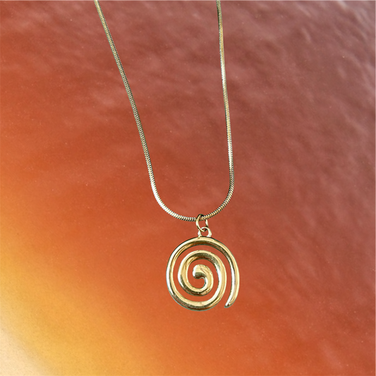 Spiral Necklace - Growth and Transformation