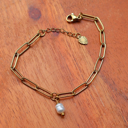 Gemstone Bracelet - Gold