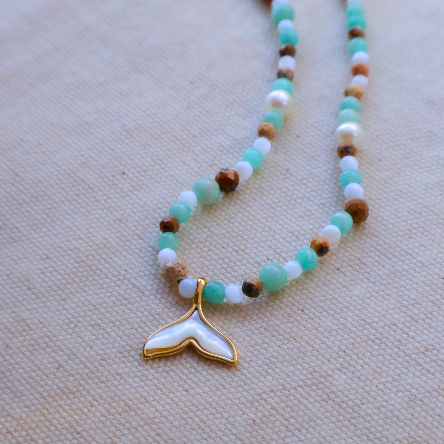 Whale Tale Choker - Beach