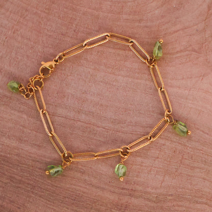 Bracelet - Peridot