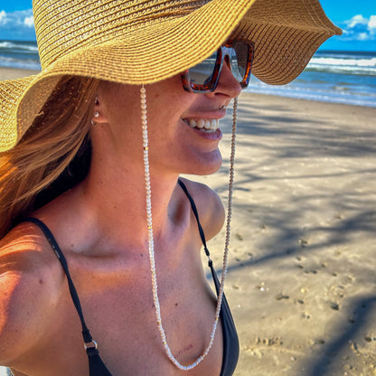 Osealina Sunglass- & Bellychain  - Ivory Jade