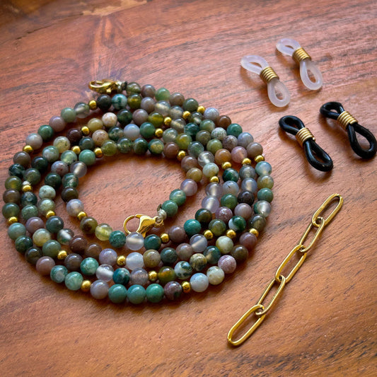 Osealina Sunglass- & Bellychain  - Indian Agate