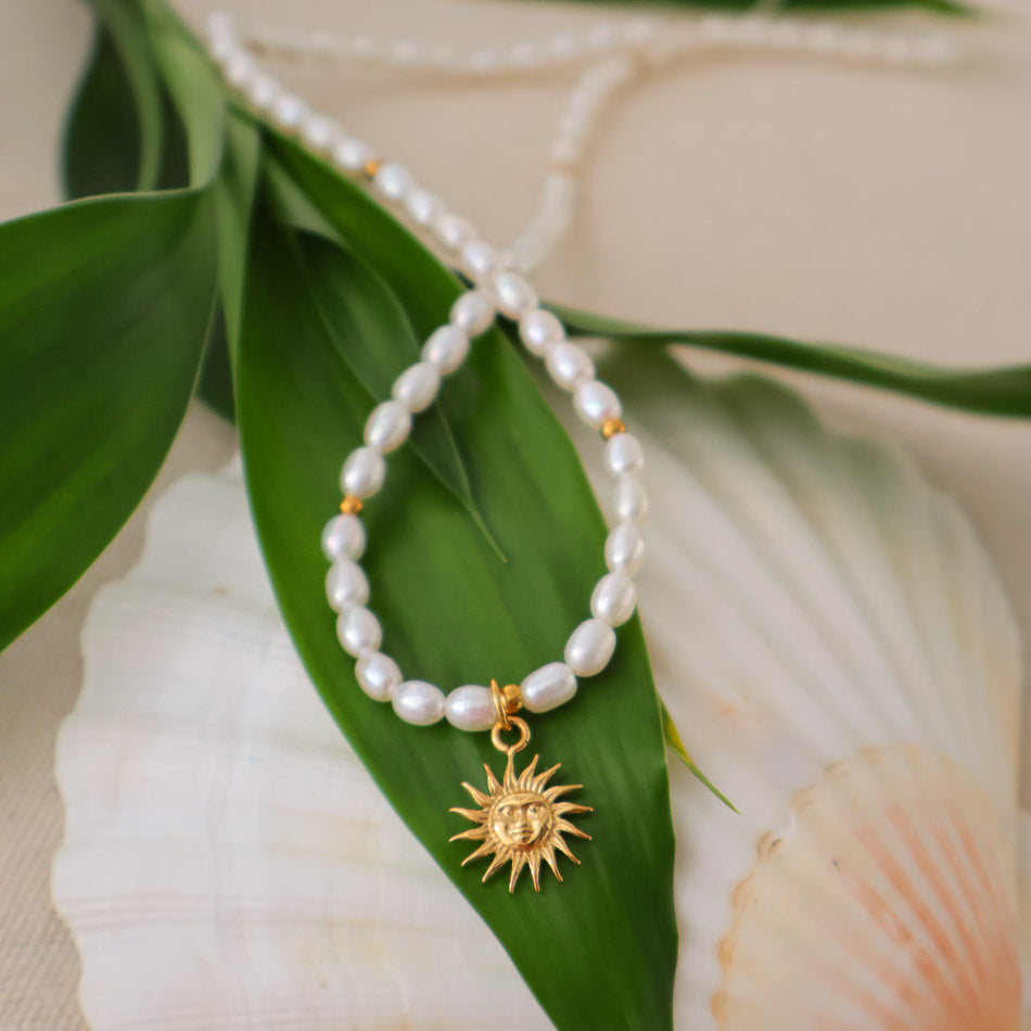 Sun Necklace - Sweetwaterpearl