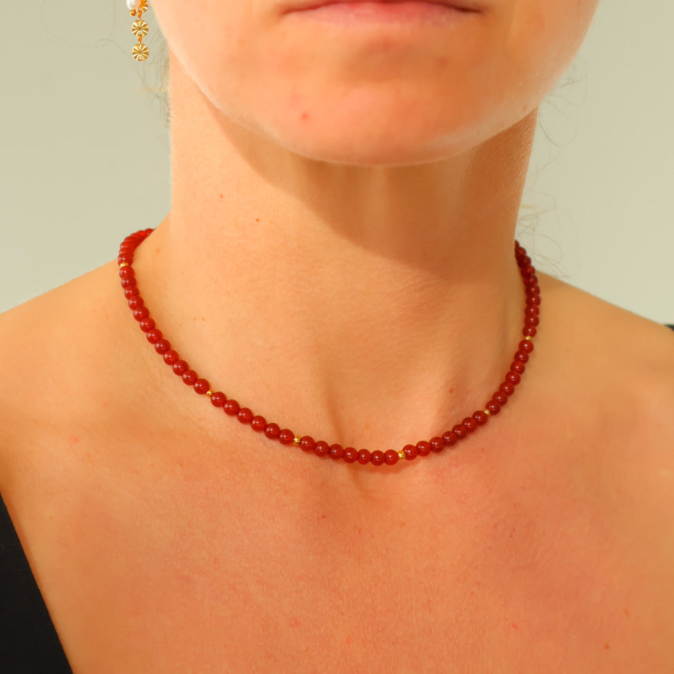 Carnelian Choker