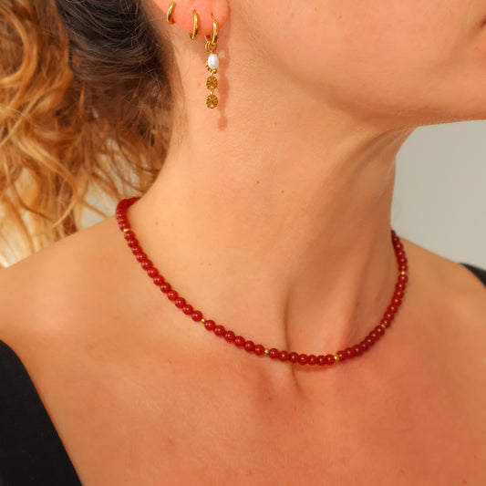 Carnelian Choker