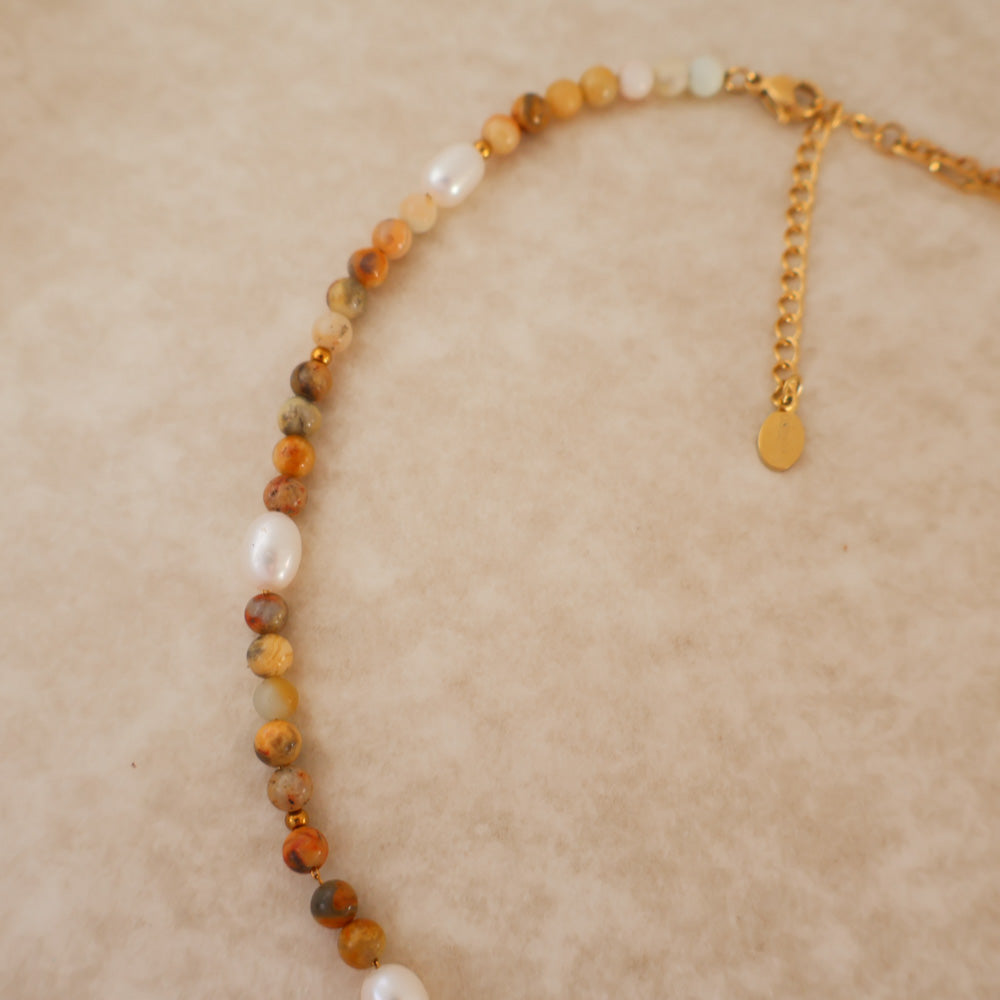 The "50/50" Necklace - Spiral