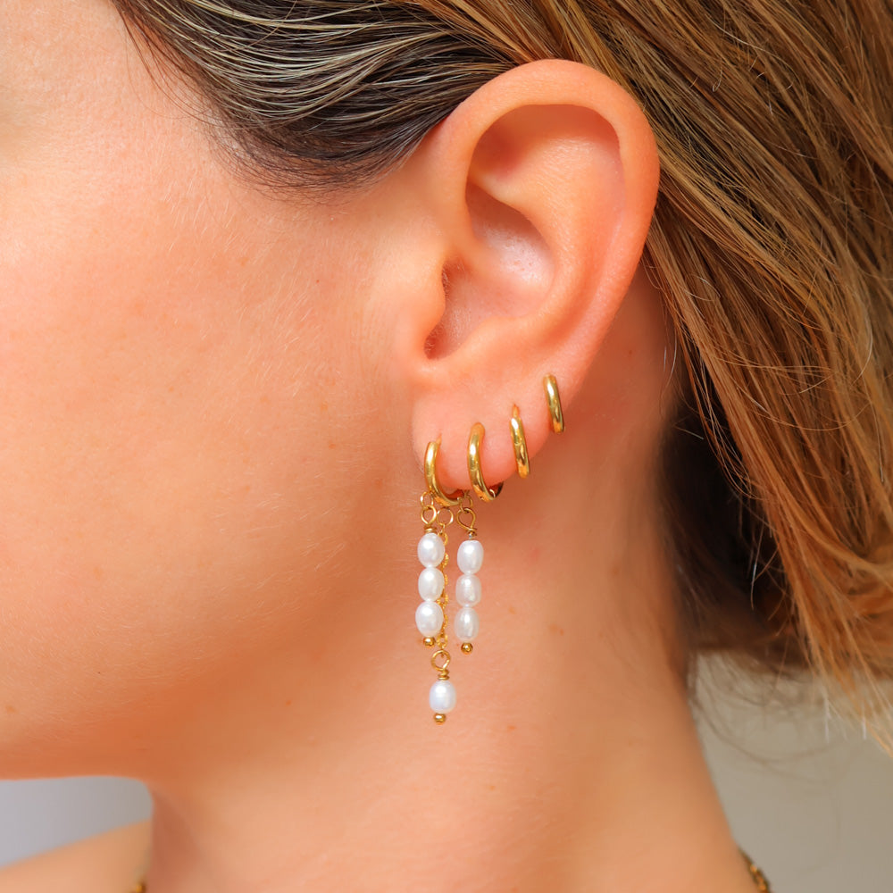 Earrings - Pearl Drops Dangly