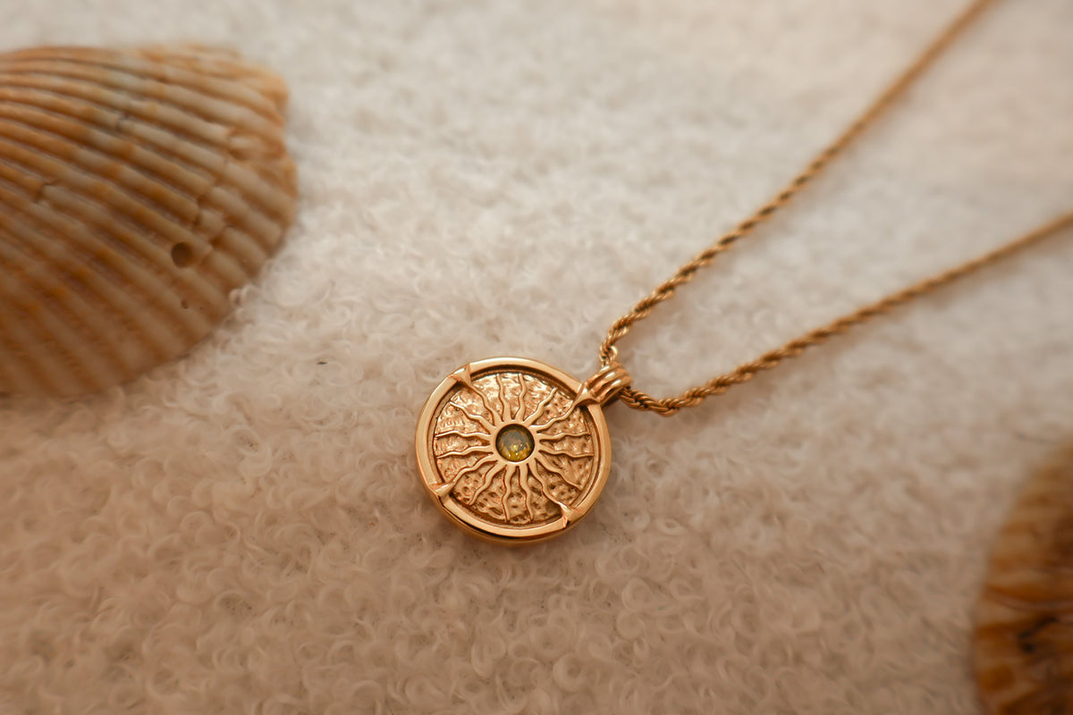 Sun Compass Necklace