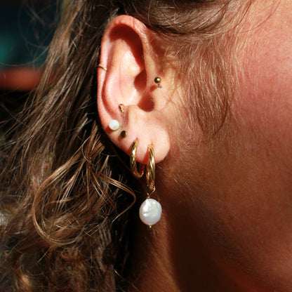 Twisted Pearl Earrings - Two Looks in One