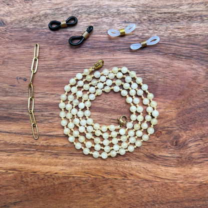 Osealina Sunglass Chain - Honey Jade