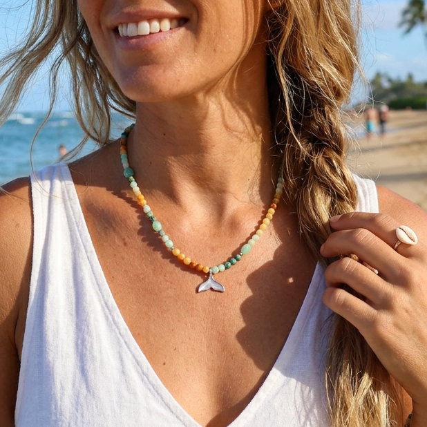Lagoon Necklace - Whale Tale