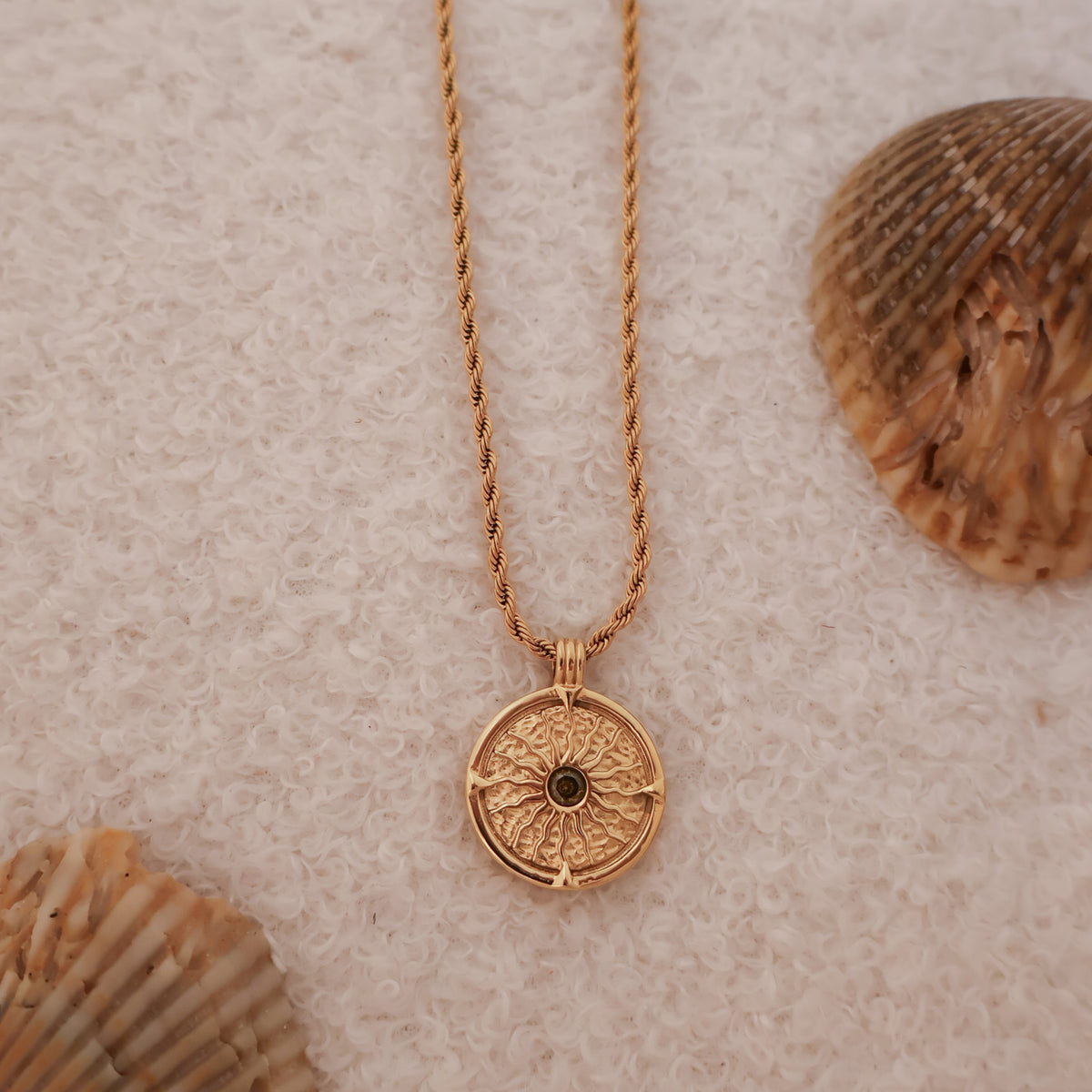 Sun Compass Necklace