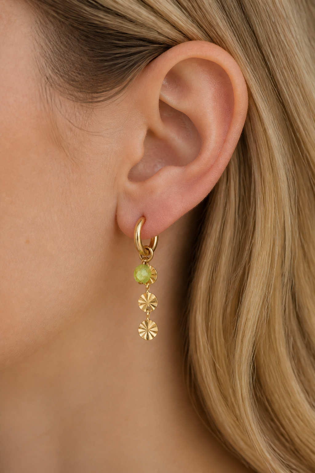Gold Dangly Earrings