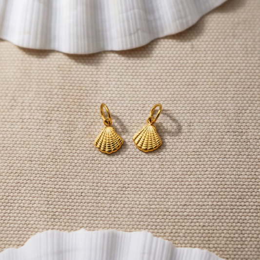 Scallop Shell - Charms only