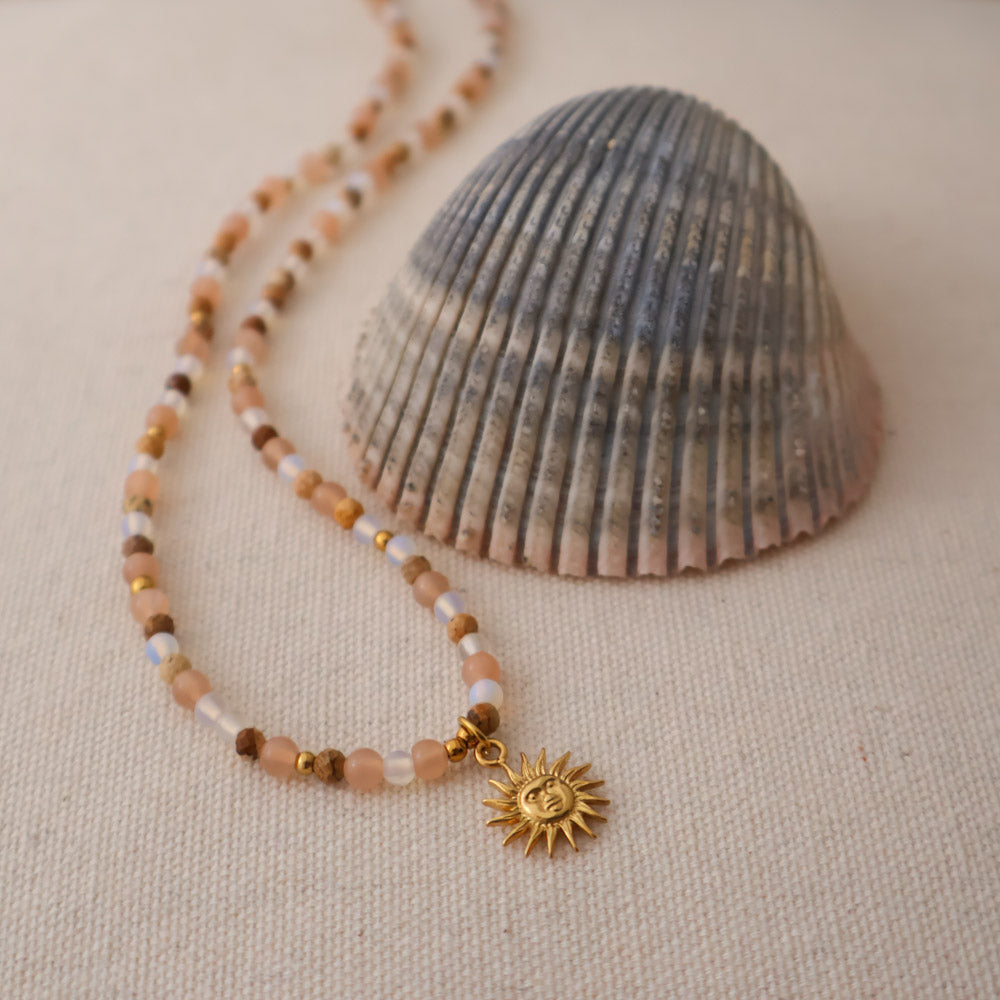 Sun Necklace - Sunstone