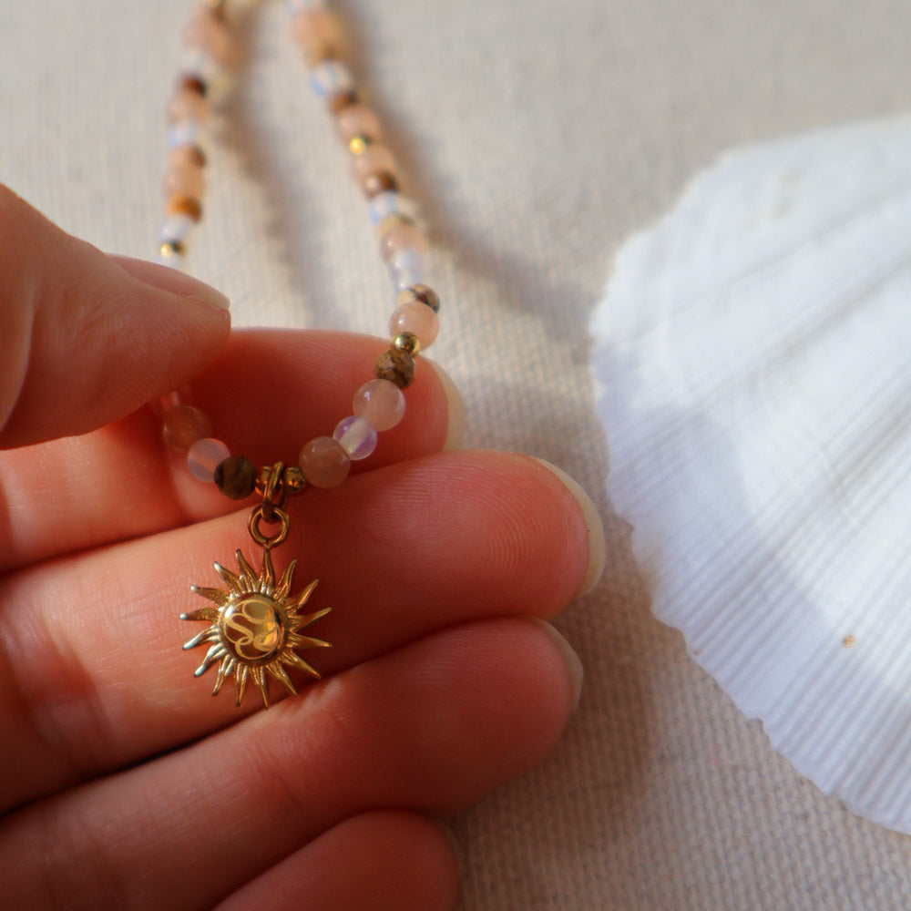 Sun Necklace - Sunstone