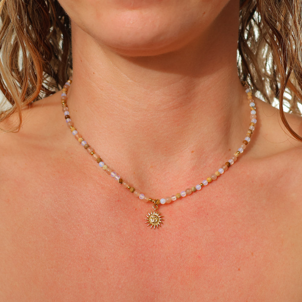 Sun Necklace - Sunstone