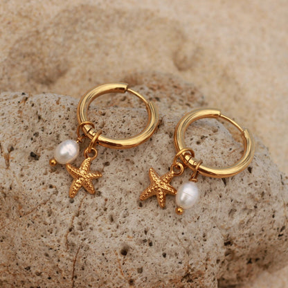 Starfish Earrings Osealina