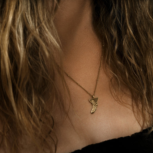 Surf fin Necklace Osealina Jewellery