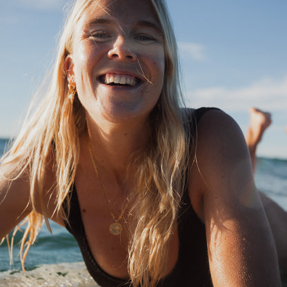 the pass necklace byron bay surfing