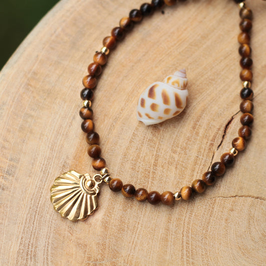 Tigers eye necklace Osealina Jewellery