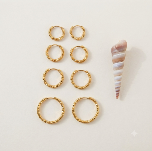 Earrings Twisted - all sizes