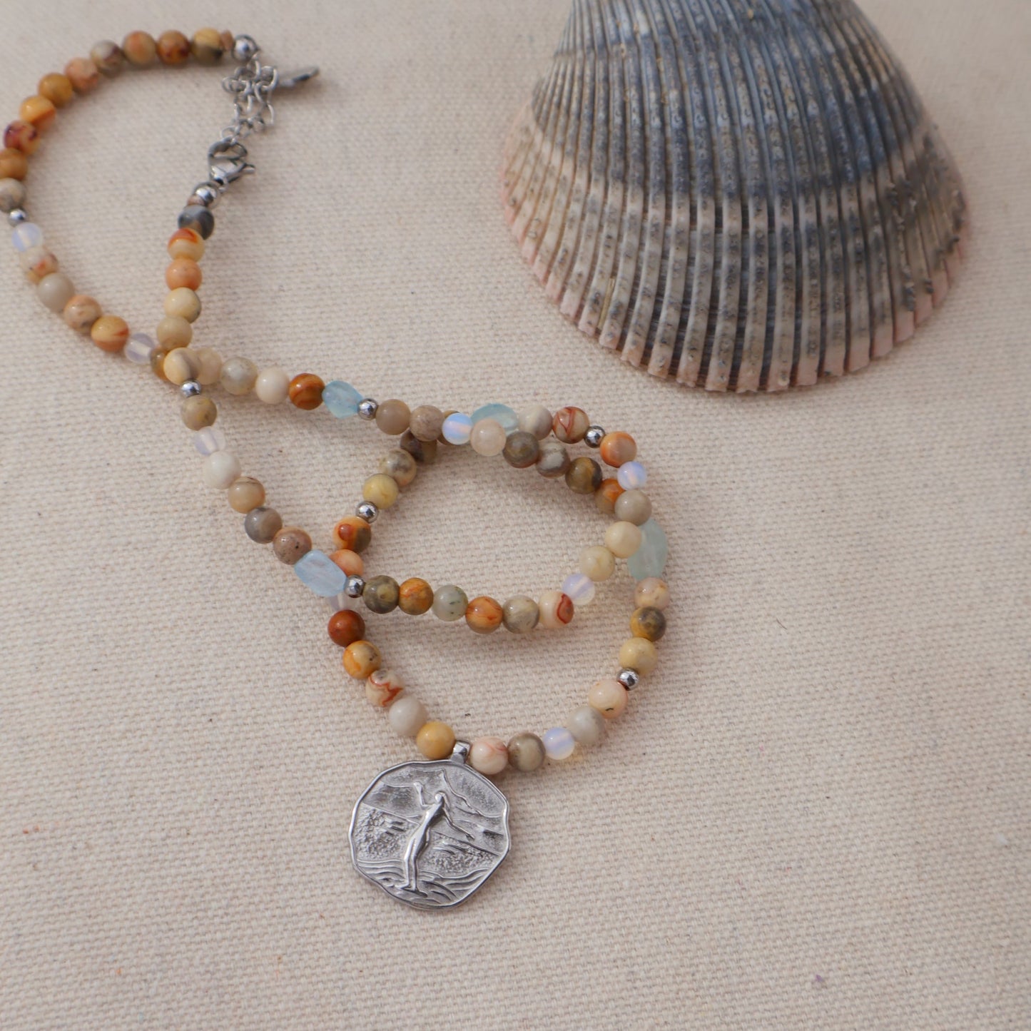 Wategos Necklace - Cloudy