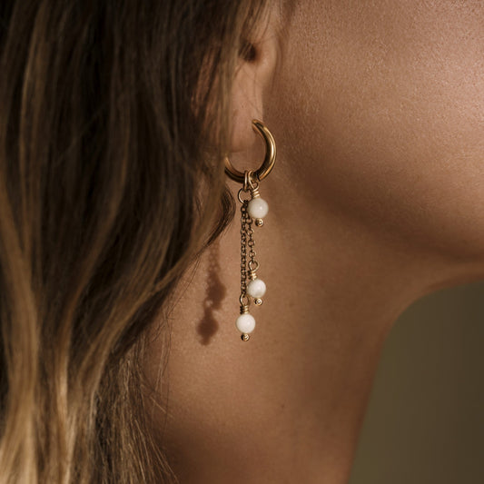 osealina angelite earrings