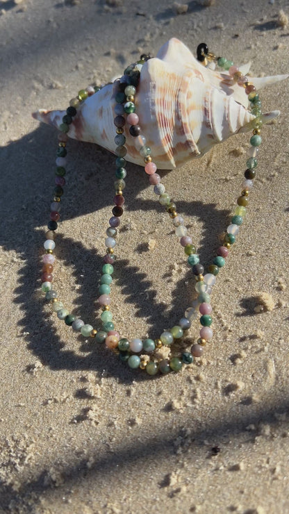 Osealina Sunglass- & Bellychain  - Indian Agate